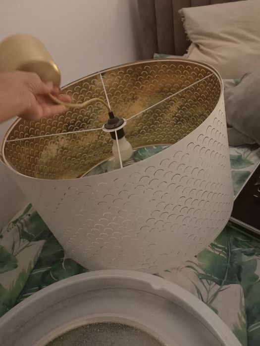 Perfotowany klosz nymo Ikea