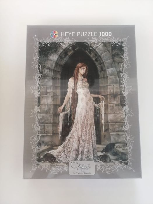 Puzzle gótico com mulheres 1000 peças embalado