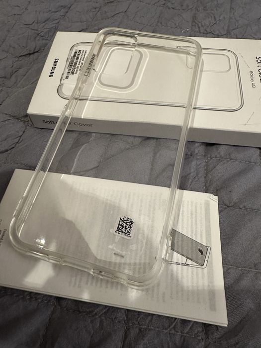 Nowe oryginalne etui case SAMSUNG Soft Clear Cover do Galaxy A13