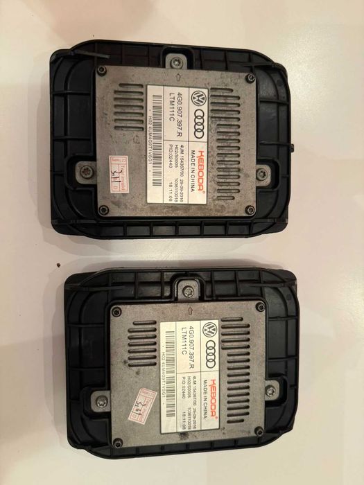 Блоки освітлення дхо фари Vag Audi  4G0907397R, 4G0907397P, 4G0907397Q