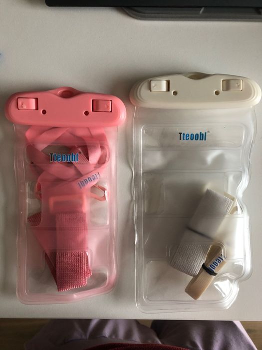 Etui Pokrowiec na Telefon wodoszczelny wodoodporny plażę basen - 2szt