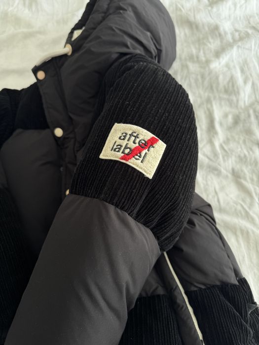 пуховик зимний after label