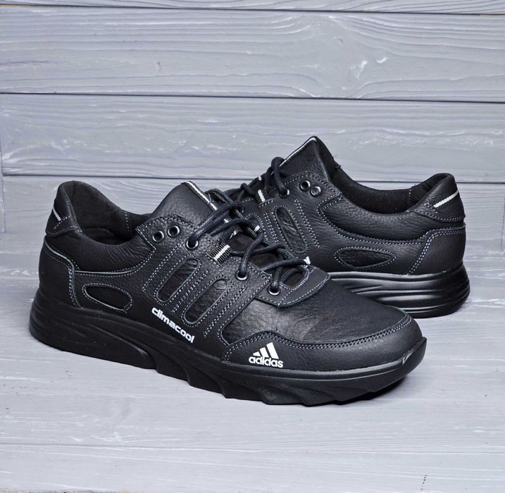 46-50рр! Мужские кожаные черные коричневые кроссовки больших размеров!