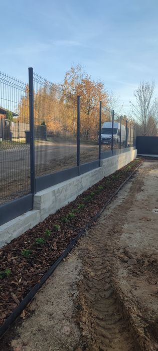 Ogrodzenia frontowe , panelowe ,  2D 3D