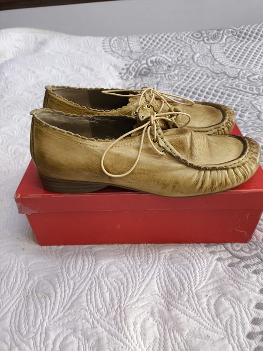 Мокасини шкіряні