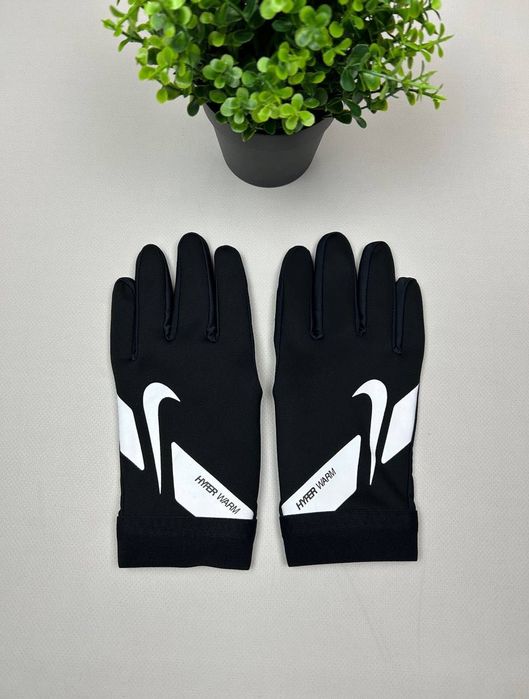 ‼️РОЗПРОДАЖ‼️ Чоловічі рукавиці Nike HyperWarm чорні | S–L