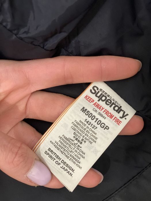 Мужская зимняя куртка Superdry