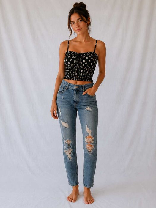 Jeansy damskie Review W30 L32