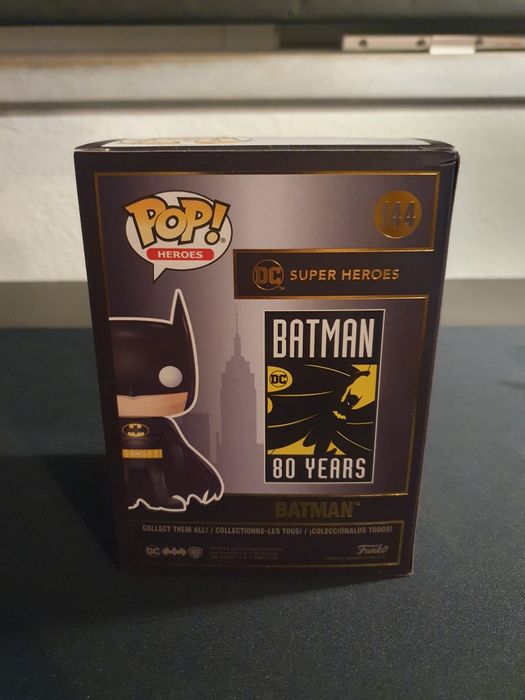 Funko Pop Batman red metallic