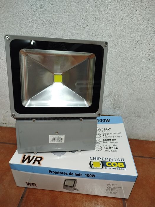 Holofote Exterior Led 100w