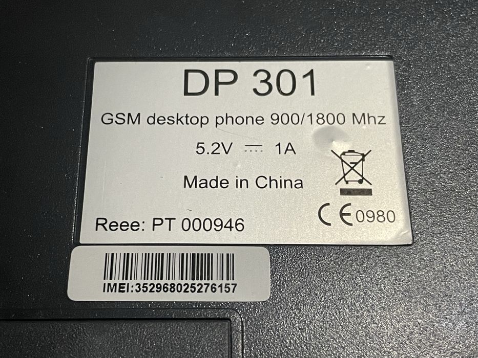 Telefone Optimus Home GSM DP 301 (Preto)