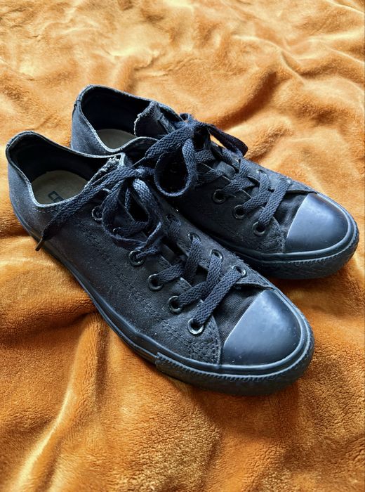 czarno-czarne Converse All Star