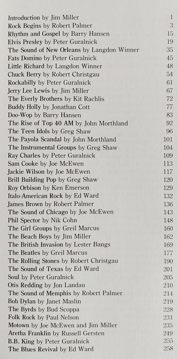 Illustrated History of Rock and Roll