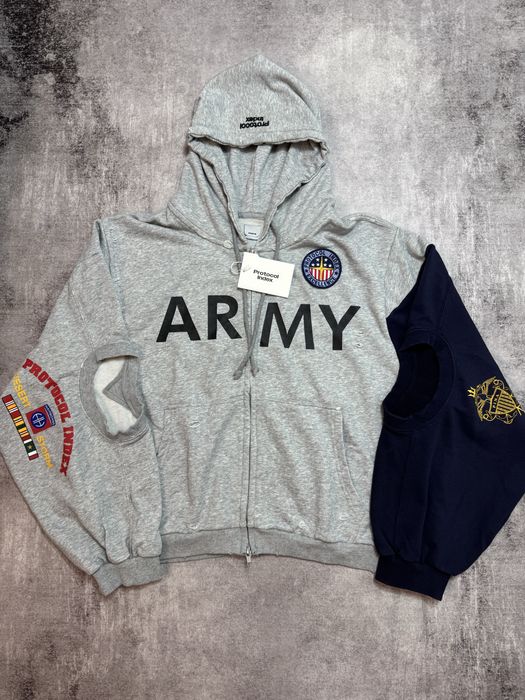 Зіп худі Protocol Index (Grailz Project G/R) Army S M L ERD