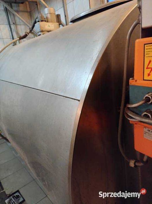 schładzalnik do mleka pojemnik zbiornik cysterna tank na mlek chłodnia