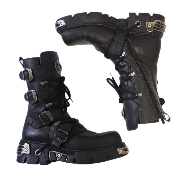 NEW ROCK Boots берці шкіряні, Ідеальний стан, Знижка! В наявності!!!