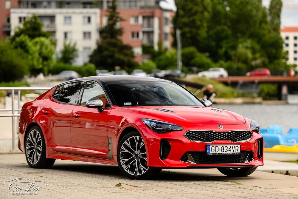 Kia Stinger Salon Polska, Zabezpieczony folią ochronną PPF, Garażowany, Zadbany
