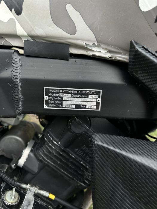 Продам мотоцикл Viper v250nt