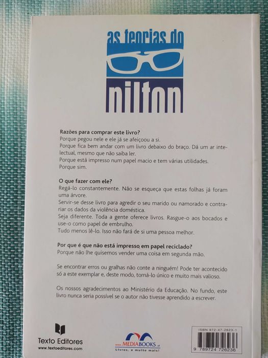 Livro - As teorias do Nilton64730137399042121