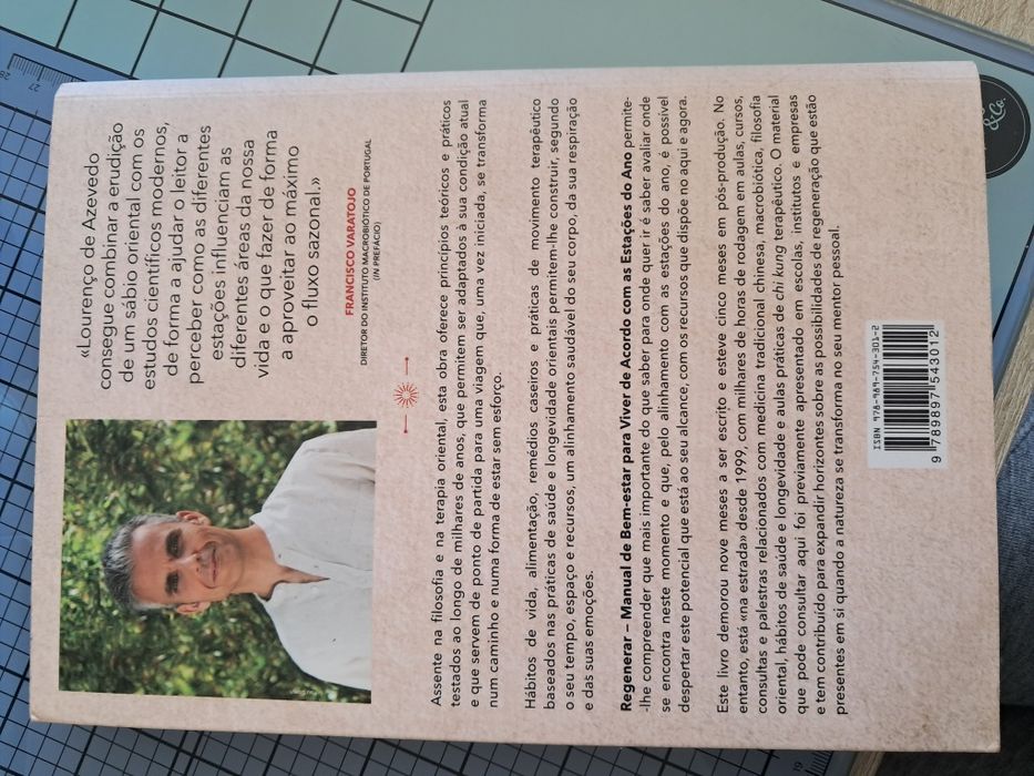 Livro "Regenerar" de Lourenço de Azevedo