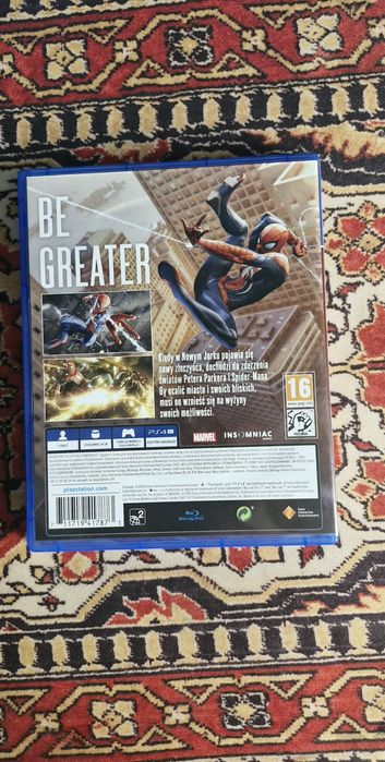 Gra spider-man  na ps4 / ps5 .
