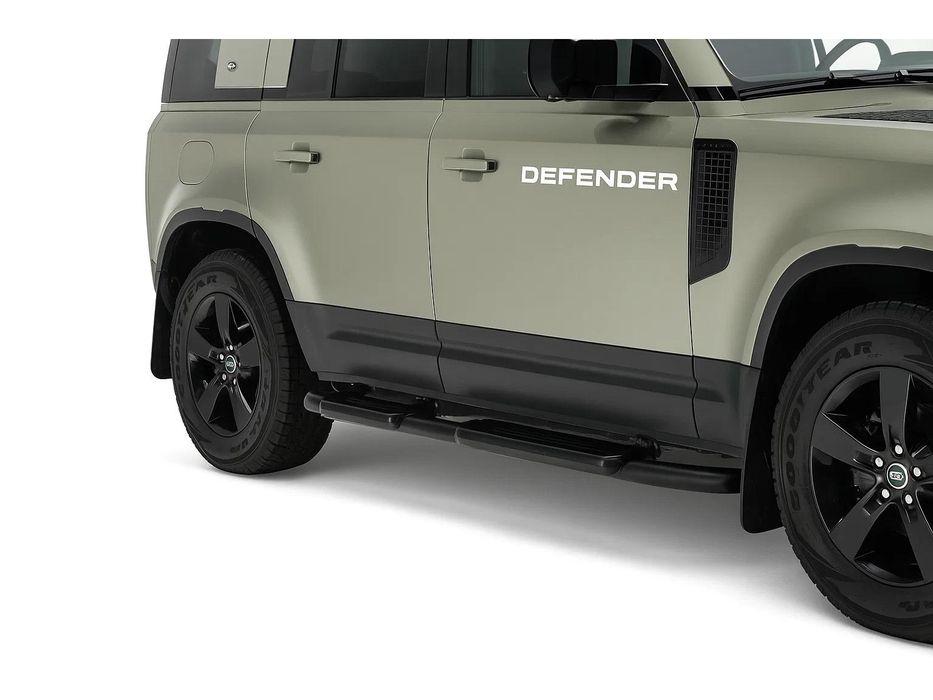 Land Rover Defender 2019+ Бокові пороги підніжки OEM Black (2 шт)