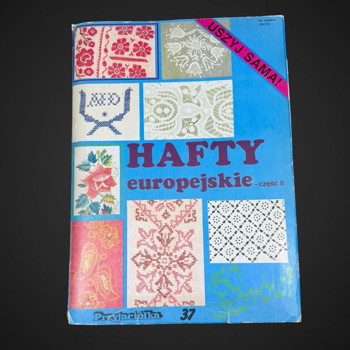 Zeszyt z wzorami Hafty europejskie część II J6/070930