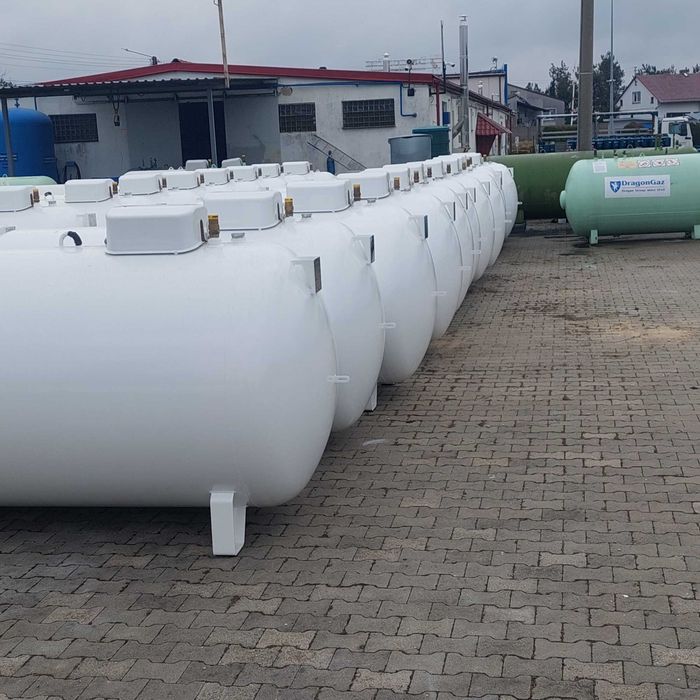 Zbiornik na gaz 2700 l Dzierżawa/Montaż /Dostawa gazu