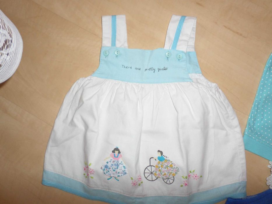 śliczne bluzeczki na lato dla niuni 68/74