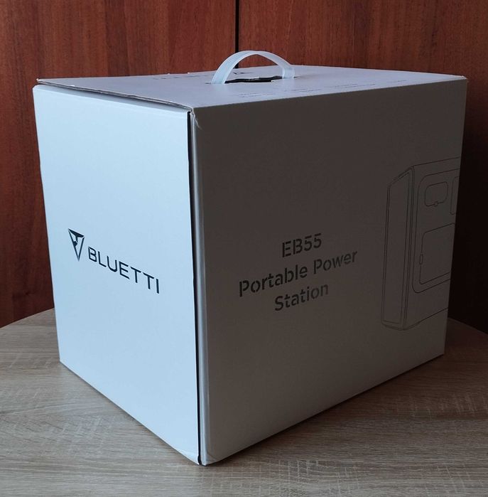 Зарядна станція Bluetti EB55, 700Вт (буст до 1400Вт), 537 W*h електростанція для дому