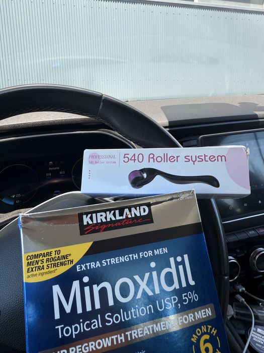 Cresximento barba e cabelo -Minoxidil