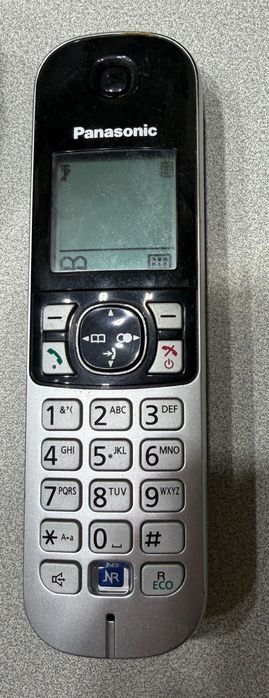 Telefon Panasonic KX-TG6821PD używany z dodatkową słuchawką