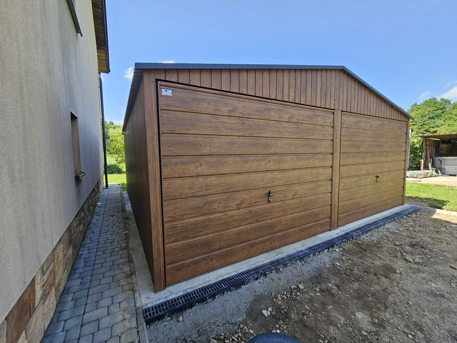 GARAŻ Drewnopodobny Hala Wiata Rolnicza Budka ogrodowa Magazyn Blaszak