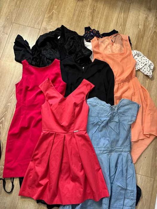 Zestaw eleganckich 9 sukienek Sukienka elegancka