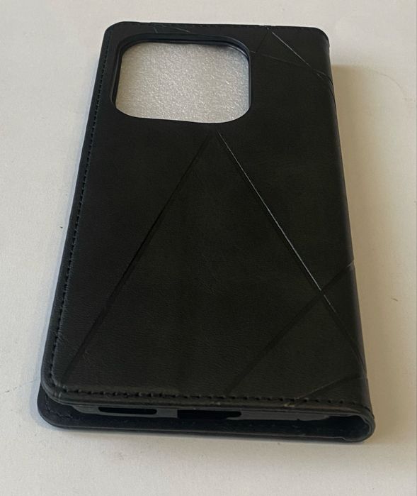 Чехол Xiaomi Redmi Note 14 4G Шкіра прошита Книжка з магнітом