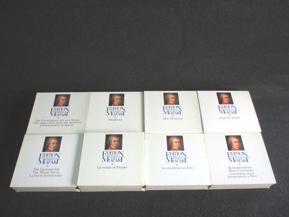 Colecção Edition Wolfgang Amadeus Mozart Deutsche Grammophon CD Áudio
