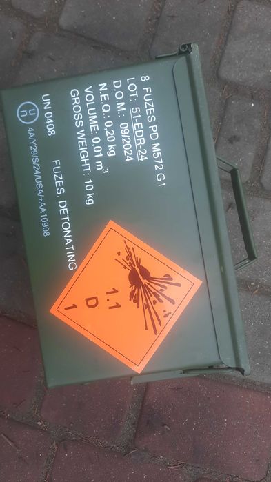 Ящик от патронов, детонаторов ( NATO )