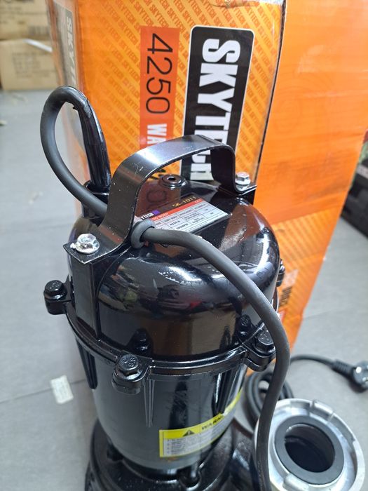 Pompa do wody brudnej szamba 4250w wzmacniane łożyska
