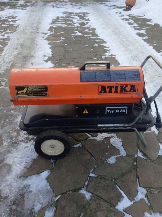 Потужна дизельна теплова гармата