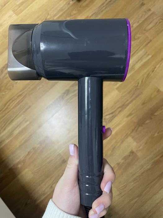 Фен POWERFUL сірий