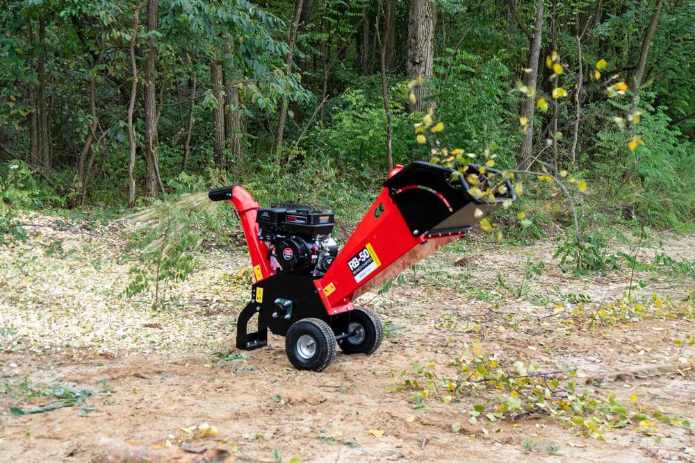 Rębak spalinowy 7KM == REMET RB-50 == rozdrabniacz od gałezi == NOWY