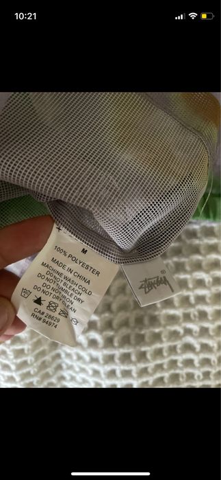 Camisola translucida stussy