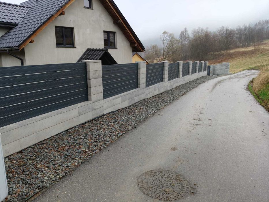Profil aluminiowy FALA 150x20x1,4 mm – Wyjątkowe ogrodzenie NOWOŚĆ