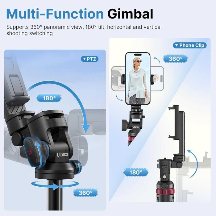 Штатив-монопод Ulanzi MT-78 185 см для телефону, камери та світла