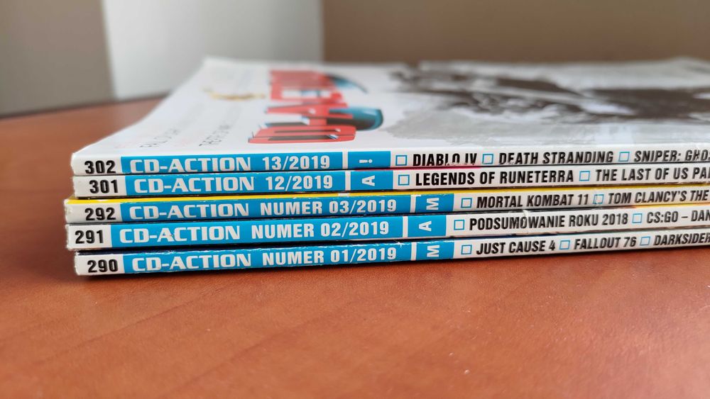 CD-Action roczniki 2015 - 2020