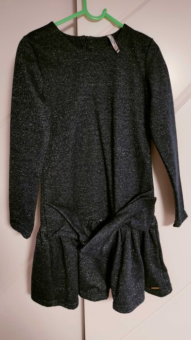 sukienka dla dziewczynki 140 długi rękaw, coccodrillo