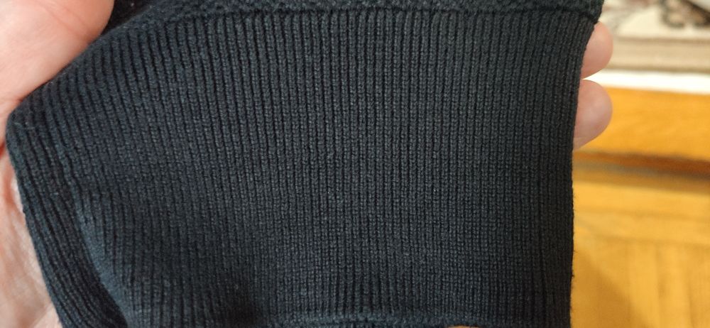 Sweter Ralph Lauren crewneck czarny  z długim  rękawem z  kolekcji l