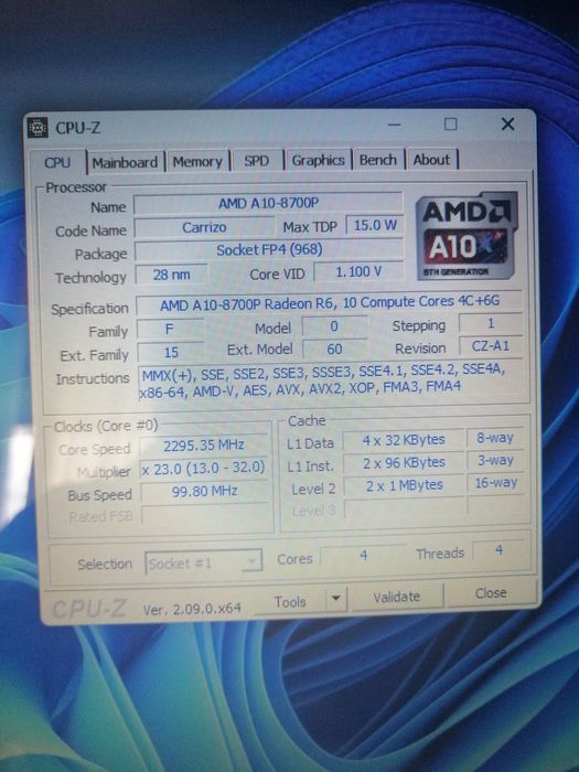 Portátil HP 1.8 a 3.6 MHz  ssd 500GB 8GB