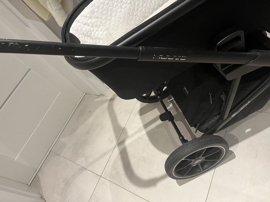Wozek 3w1 gondola + spacerówka Muuvo Slick 2.0 + fotelik wraz z bazą do samochodu