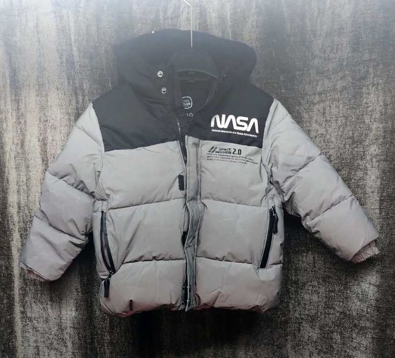 Незвичайна куртка NASA для хлопчика, зі світловідбиваючим ефектом